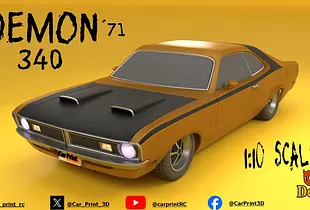 RC 1/10 Demon 340 ´71