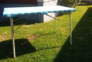 Feet for folding table