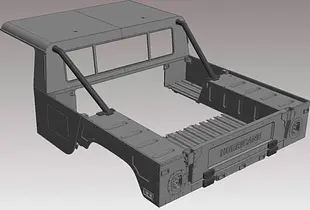 2 DOOR PICKUP CONVERSION KIT BY AN3DRC