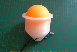 Ping Pong Ball Arcade Push Button