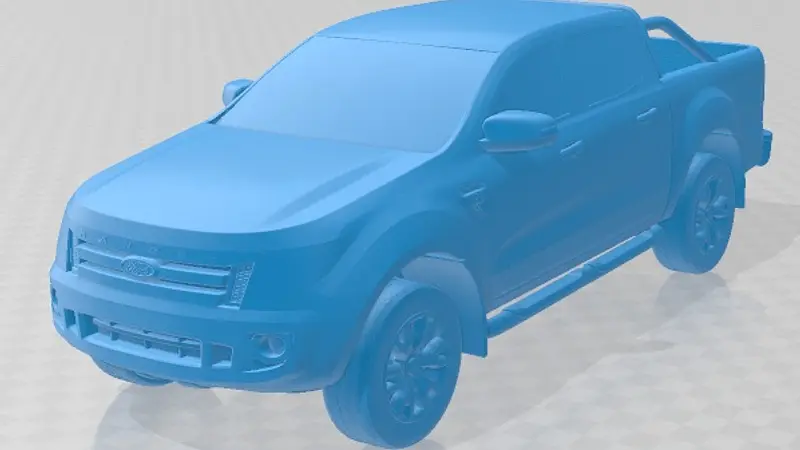 Ford Ranger T6 2011 Printable Car 