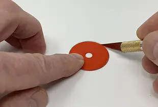 Geared Heart Message Pendant