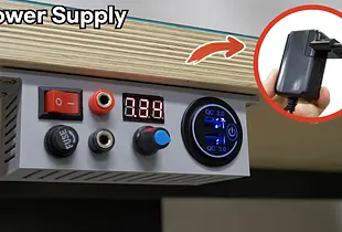 Power Supply Under the Desk