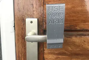 Hands-free door opener remix