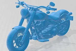 Harley Davidson Softail Slim 2015 Printable Motorbike 