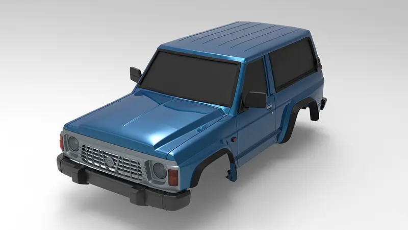 Nissan Patrol Y60 3 Door 313mm wheelbase