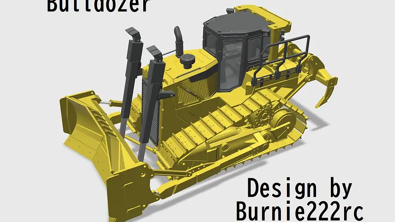 1/14 Kitten DT6 - Bulldozer