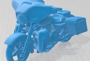 Harley Davidson Street Glide 2015 Printable Motorbike 