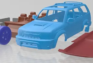 Toyota 4Runner 1999 Printable Car 