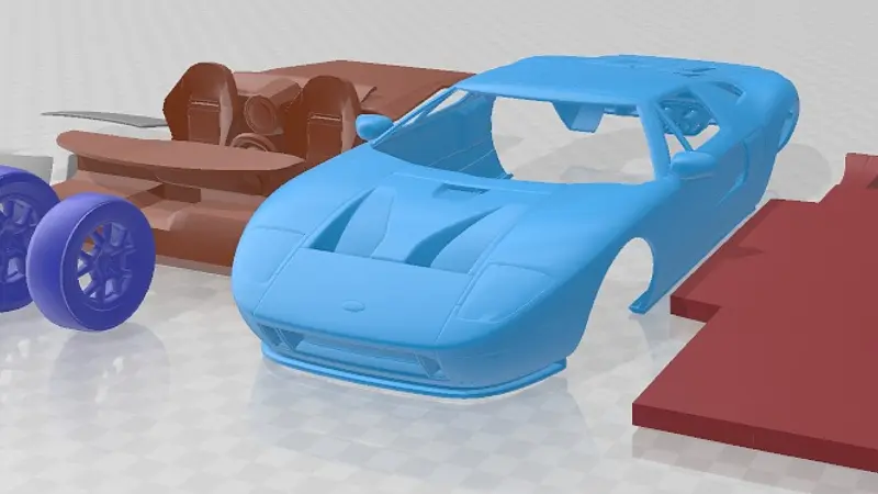 Ford GT 40 2005 Printable Car 