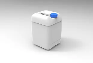 1/10 Scale tank for water canister STL