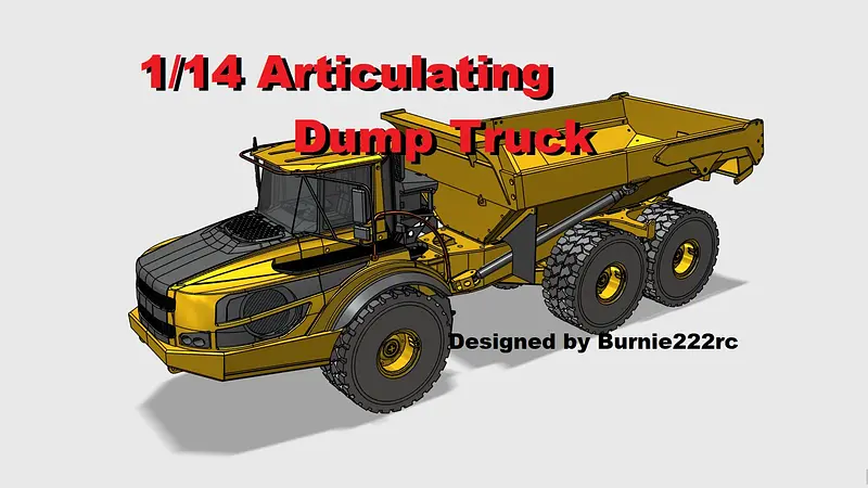 1/14 Vulpa 4G - Articulating Dump Truck