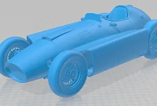 Ferrari D50 1956 Printable Car 