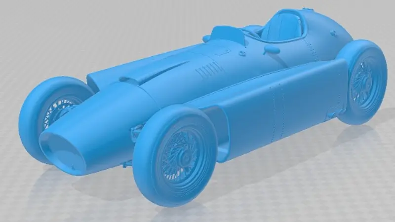 Ferrari D50 1956 Printable Car 