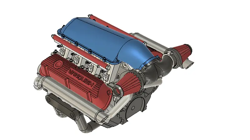 VANQUISH H10光学后置发动机