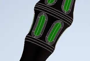 Wera modeled handle for bits