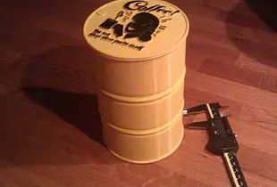 Coffee Container Drum Barrel