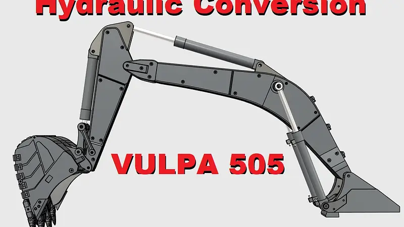 1/14 Vulpa 505 - Hydraulic Conversion