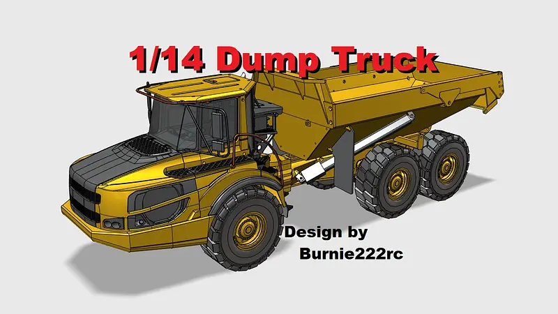 1/14 Vulpa 3G - Articulating Dump Truck