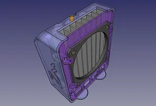 Battery capacity meter show-case