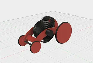Spring Motor Rolling Chassis Version 2