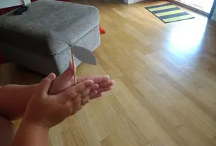 Simple flying toy