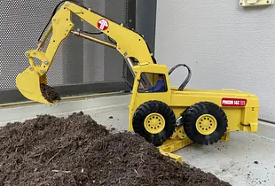 3D PRINTABLE "SITTING BULL" 14C RC HYDRAULIC EXCAVATOR IN 1:14 SCALE
