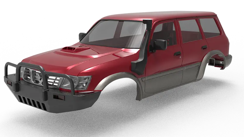 Custom bumper NISSAN PATROL Y61 GR 5 DOOR