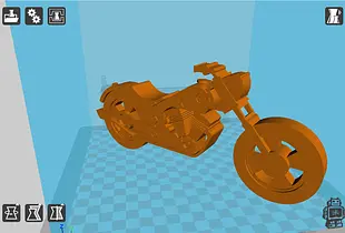Jigsaw Motorbike
