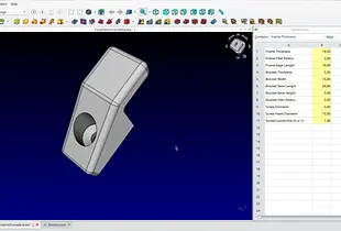 Parametric Frame Bracket