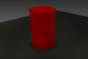 Coffee Container in Drum Barrel design