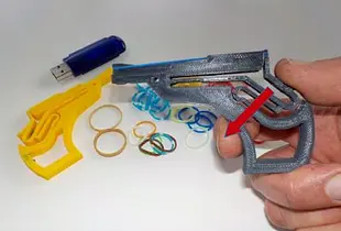 Small Rubber band gun