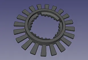 Fischertechnik encoder disk