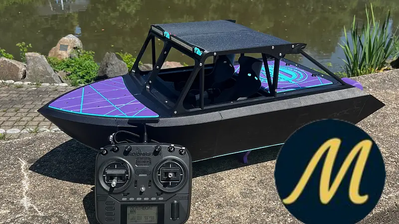 DEATHBOAT - 1/6 Scale - M-JET - River Jet Boat