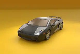 RC 1/10 Gallardo - Blacklist #6