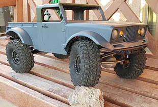 AXIAL SCX10 II NUKIZER CONCEPT BODY AND COMPONENTS