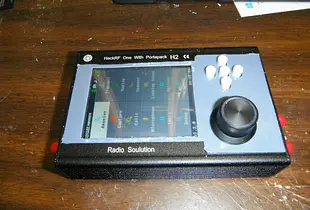 Bezel for HackRF One With Powerpack H2 aluminum case