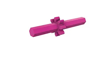 Windup Bunny 2 With a PLA Spring Motor and Floating Pinion Drive.