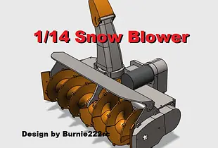 1/14 SBB280 - Snowblower