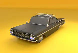 RC 1/10 Bel-Air 1959 Olsen Banden