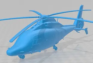 Eurocopter EC 155 Printable Helicopter 