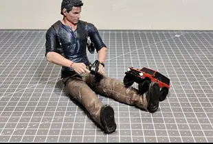 Mini Crawler Similar to Traxxas Bronco 2021 TRX4 (1/100) for 1/10 Action Figures