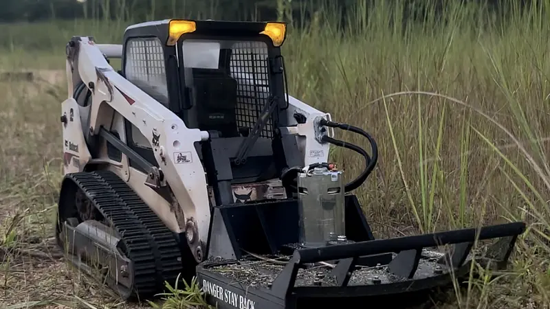 AN3DRC Skid Steer Brush Cutter Mod