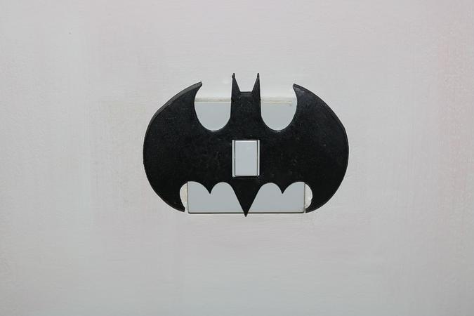 Batman Light switch cover | M3D-Print | YouMagine