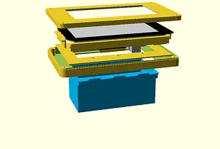 Outdoor Enclosure for RPi Touchscreen