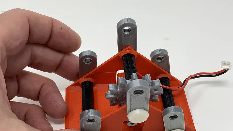 A 3D Printed Simple "Walking" Mechanism