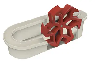 Marblevator, Simple.