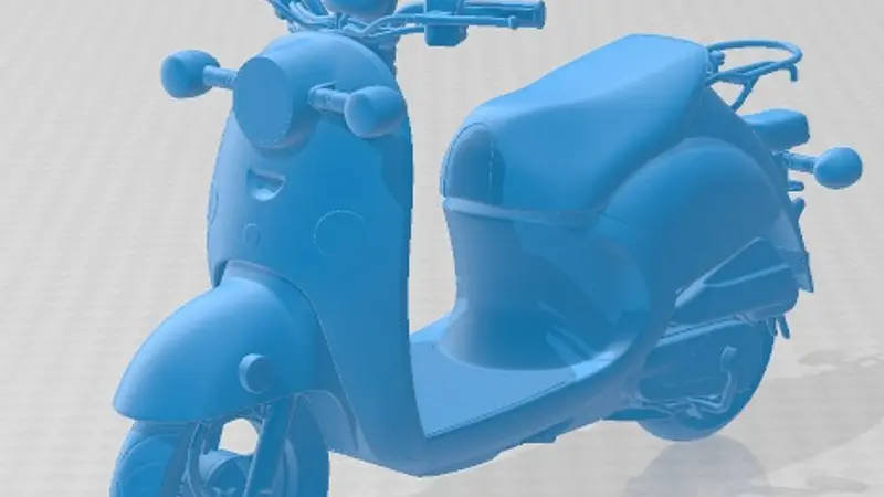 Yamaha Vino Classic 2014 Printable Motorbike 