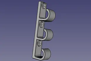 Multi socket clip and other cable clips/hangers