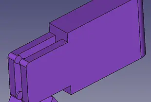 Keyboard legs extension clip for Cherry KC 1000